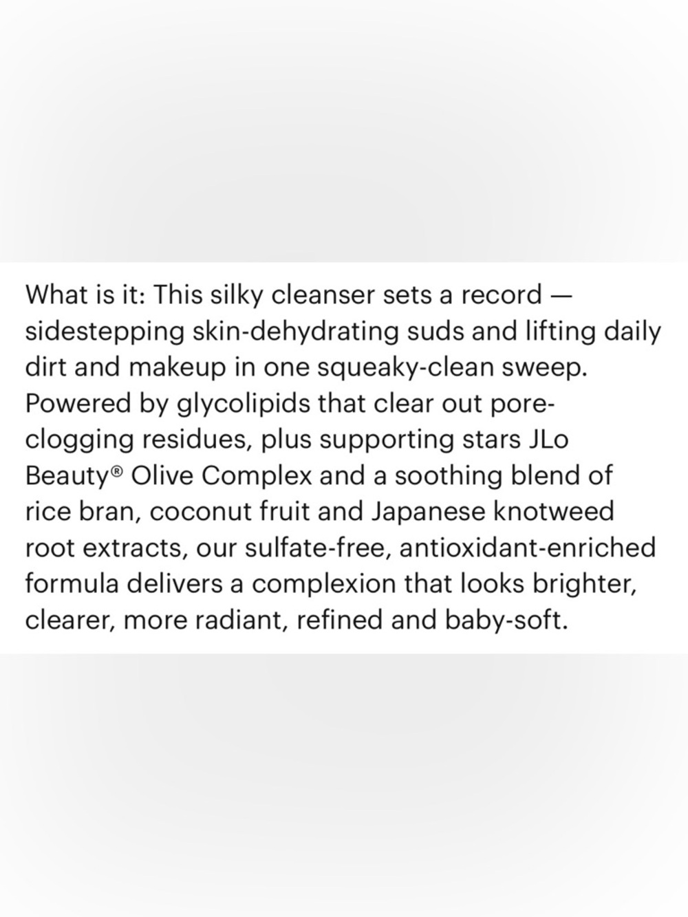 JLOW Beauty That Hit Single Gel Cream Cleanser β Full Size Sealed NEW - Picture 5 of 5